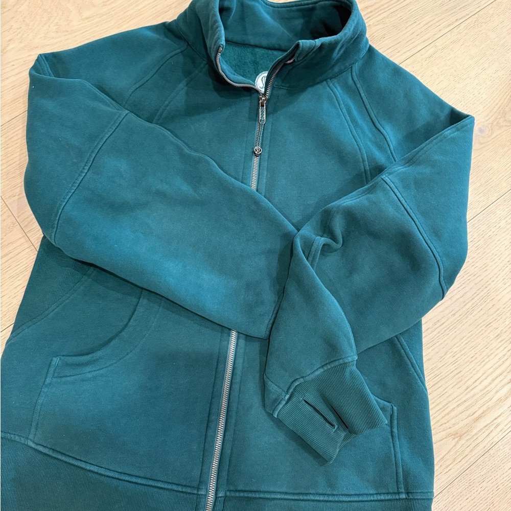 Lululemon Athletica Green Full-Zip Jacket